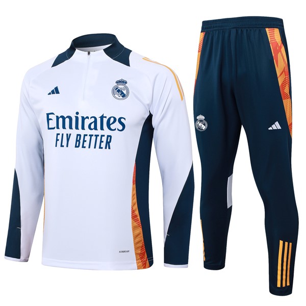 Sudadera De Training Real Madrid 2024 2025 Blanco 3